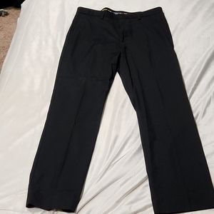 Men's black slacks
